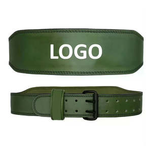 Ceintures de musculation de qualité supérieure, couleur unie, pour hommes et femmes, nouvelles arrivées, en cuir épaissi, ceinture de musculation unisexe - Product Image 3