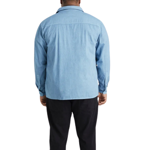 เสื้อเชิ้ตยีนส์ผู้ชายไซส์ใหญ่ ตัวอย่างฟรี ผ้าใส่สบาย ขายส่ง ปรับแต่งได้ คุณภาพดีที่สุด - Product Image 6