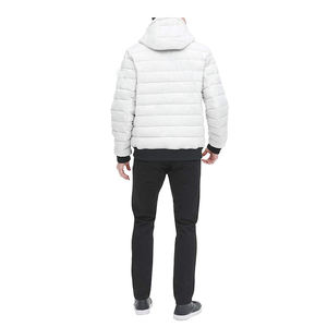 Latest Quality Men's Water-Resistant Reversible Eco-Friendly Breathable Quilted Puffer <b>Jacket</b> <b>Winter</b> Warm Puffy Front Logo - Product Image 3