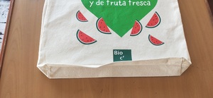 220 GSM Medium Natural Canvas Durability reusable Tote Shopping Bag Capacity your Custom Logo Size Fully custom - Product Image 2