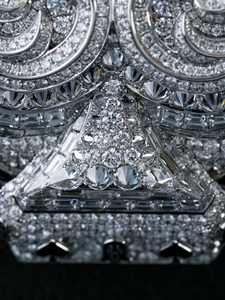 Pendentif Pique en Moissanite taille Baguette, serti en canal, bijou unisexe, cadeau, breloque carte à jouer, diamant certifié, thème pique - Product Image 3