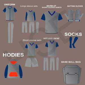 Conjunto de uniformes de béisbol personalizados de calidad premium diseñados para equipos, clubes y academias. - Product Image 1