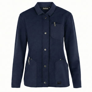 Blouson médical personnalisable à fermeture éclair, uniforme d'infirmière d'hôpital en gros, col à manches longues, blousons de travail en vrac - Product Image 6