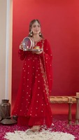 Magnifique robe Anarkali indienne pakistanaise en tissu Georgette, avec un imprimé numérique élégant, pour mariage, occasions décontractées, vêtements traditionnels pour femmes