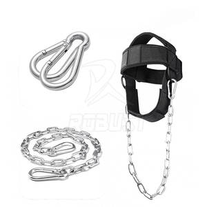 Arnés de Cabeza de Neopreno para Levantamiento de Pesas con Gancho de Acero, Correas Ajustables Antideslizantes, Transpirable y Cómodo para Gimnasio/Levantamiento de Pesas - Product Image 2