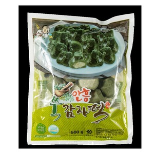 [MILWON] Pastel de Arroz con Patatas y Artemisia Instantáneo Congelado, Snack de Panadería para Venta al por Menor, Pastel de Patatas Anheung - Product Image 1