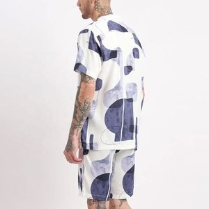 ECONEX SPORTS 2025-Ensemble short imprimé pour homme, vêtement d'été, avec logo personnalisé, en coton, t-shirt et short pour homme - Product Image 6