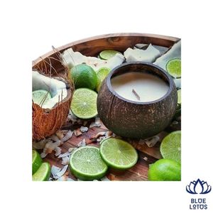 Bougie en Coque de Noix de Coco Écologique de Haute Qualité, Cire de Soja Pure, Aromathérapie, Décoration d'Intérieur, Meilleure Vente, Fourniture en Gros pour l'Exportation - Product Image 1