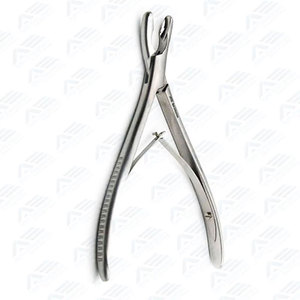 Surgical Instrument Stainless Steel Manual Power Source Precise Bone Cutting Adson Cranial Rongeur Curved Orthopedic - Product Image 6