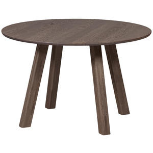 Table à manger en bois de manguier massif de luxe nordique, meubles durables pour la maison, design minimaliste, pieds en bois ronds, 4 places, garantie 1 an - Product Image 5