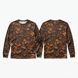 Chemise de chasse à manches longues pour homme Stalwart Impex, imprimé camouflage Rock, toile respirante, imperméable, vêtement d'extérieur pour l'automne - Product Image 4
