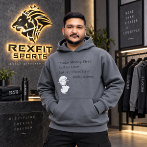 Men's Winter <b>Grey</b> Washed Pullover Hoodie Graphic Heavyweight Fleece Oversized Streetwear <b>Sweatshirt</b> Custom OEM Wholesale Apparel - Product Image 1