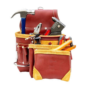 เข็มขัดเครื่องมือช่างไฟฟ้าหนังคุณภาพสูงแบบขายส่ง ปรับแต่งได้ตามต้องการ เข็มขัดเครื่องมือช่างหนังสำหรับผู้รับเหมามืออาชีพ มีจำหน่าย - Product Image 3