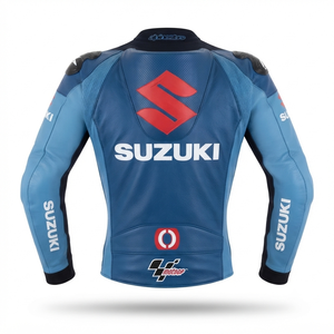 Veste de course Zuzuki MotoCP pour homme/Chaquetta Premium en cuir pour moto, niveau de protection 2, certifiée CE - Product Image 2