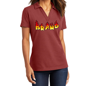 Nouvelle chemise de golf pour femme 2026, haute qualité, manches longues, 100 % coton respirant, style streetwear, imprimée sur mesure, 210 g, col tennis - Product Image 1