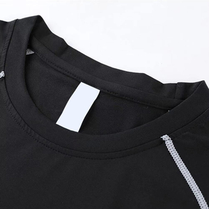 เสื้อรัดกล้ามเนื้อ MMA แบบครึ่งแขน ดีไซน์ OEM ใหม่ทั้งหมด ปรับแต่งได้ ระบายอากาศได้ดี ผลิตจากโพลีเอสเตอร์/ไนลอน แห้งเร็ว พิมพ์ลายด้วยเทคนิค Heat-Transfer - Product Image 2