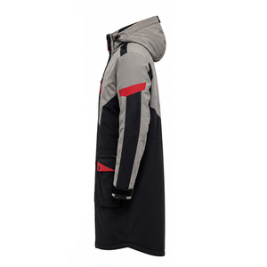 Vêtements d'hiver décontractés pour hommes, parkas à capuche en polyester/nylon, vestes longues, manteaux chauds et durables, vêtements de tous les jours, vente en gros, logo personnalisé - Product Image 3