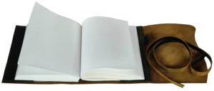 Diarios de viaje de papel de algodón hechos a mano, estilo vintage, sin líneas, cuaderno de bocetos de cuero y diario recargable, ideal para regalar. - Product Image 4