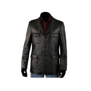 Custom Leather <b>Jacket</b> Manufacturer Genuine Leather <b>Biker</b> <b>Jacket</b> Men’s Leather <b>Jackets</b> Wholesale OEM Leather <b>Jacket</b> Supplier - Product Image 3