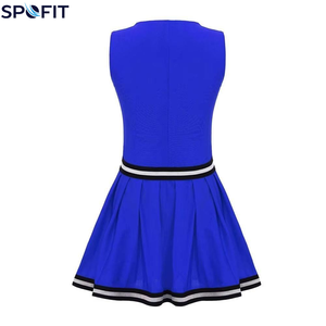 Uniformes de cheerleading les plus vendus, séchage rapide, 100% polyester, impression par sublimation, uniformes de cheerleading personnalisés - Product Image 6