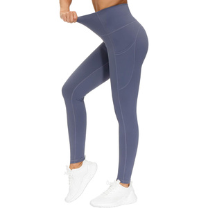 Pantalones de Yoga Versátiles para Mujer, Leggings de Cintura Alta para Yoga, Gimnasio, Correr, Entrenamiento, Ropa Deportiva sin Costuras, Leggings Transpirables - Product Image 1