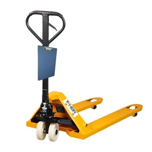 Chariot élévateur électrique complet 3300 lb pour entrepôt avec fourches réglables - Product Image 1