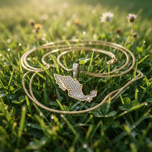Colgante Personalizado con Mapa de México en Oro Sólido de 14K con Diamantes Naturales, Amuletos del Día Nacional, Joyería Hip Hop Premium, Ideas de Regalos - Product Image 5