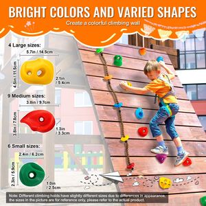 Set da 32 pezzi per arrampicata con corda da arrampicata colorata, attrezzatura essenziale per l'arrampicata - Product Image 3