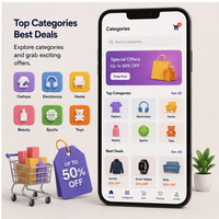 Plataforma de Comercio Electrónico Escalable, Mercado Multivendedor, Aplicación Móvil y Solución Web, Stock en Internet, MAC, Multi-idioma
