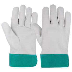 Gants de Soudure TIG en Cuir de Chèvre et Croûte de Vache, Résistants à l'Abrasion, à la Chaleur et aux Éclaboussures, pour la Protection Individuelle - Offre Spéciale - Product Image 4