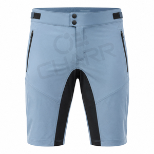 Pantalones Cortos de Ciclismo de Montaña MTB Unisex, Personalizados, Reversibles, Transpirables, de Secado Rápido, Talla Grande, con Logotipo en la Cintura, para Carreras Todoterreno, Uso en Verano - Product Image 1