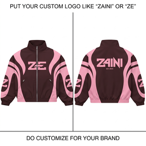 Premium Nylon/Cotton 120 GSM Men Winter <b>Waterproof</b> Breathable Windbreaker <b>Jacket</b> <b>Light</b> Blue Custom Logo Front Digital Printing - Product Image 1