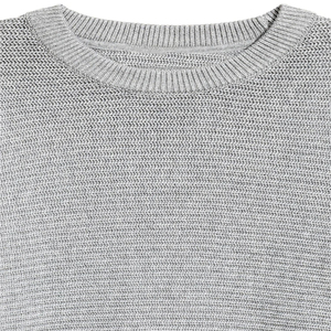 Pulls en tricot décontractés pour hommes, vêtements de mode, hiver, 100% coton, résistants, séchage rapide, respirants, en vente - Product Image 3