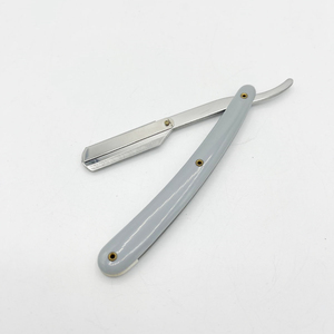 Stainless Steel <b>Single</b> <b>Blade</b> Disposable <b>Razor</b> with Plastic Handle for Male Barber Shop Beard Grooming - Product Image 6