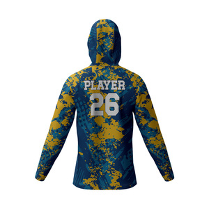 Camiseta de Baloncesto con Capucha, Personalizada LUUK, Unisex, Manga Larga, Transpirable, Absorbe la Humedad, Tallas Grandes - Product Image 5