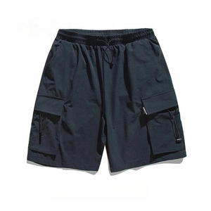 Shorts cargo en coton personnalisés pour hommes, nouveaux shorts décontractés amples pour hommes, shorts coupe-vent pour hommes, fabricants - Product Image 3