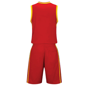 Ensemble d'uniformes de basketball personnalisés, confortables, respirants, à séchage rapide, imprimés par sublimation intégrale - Product Image 3