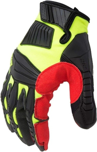 Professional TPE Heavy Duty Polyester Anti <b>Vibration</b> Gloves Grip Safety Certified Shock-Proof Impact Reduction Work Gloves - Product Image 3