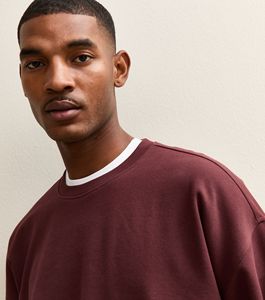 Sweat-shirts pour hommes - Sweat-shirts à col rond personnalisés - Pulls pour hommes - Sweat-shirts à manches longues en polaire épaisse, couleur unie - Product Image 3