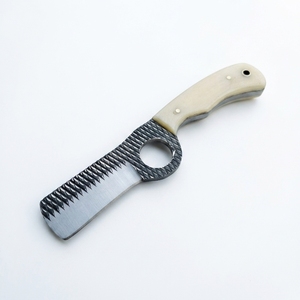 Carbon Steel Western Cowboy Bull Cutter <b>Knife</b> Bone Handle Fixed Blade Hunting <b>EDC</b> Camping Outdoor <b>Knife</b> Manufacturer - Product Image 1