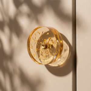 Poignée et bouton de meuble en résine transparente colorée, écologiques, réglables pour la cuisine, design personnalisable - Product Image 2