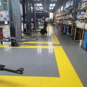 Dalles de sol de garage en PVC à emboîtement / Tapis de sol industriels amovibles pour entrepôt - Product Image 2
