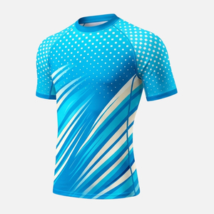 เสื้อว่ายน้ำแขนสั้น UPF 50+ ป้องกันแสงแดด แห้งเร็ว - Product Image 1