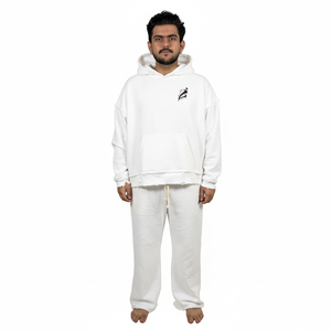 ชุดวอร์มมีฮู้ดผ้าฝ้าย 100% สำหรับฤดูหนาว เนื้อผ้านุ่ม ทนทาน เหมาะสำหรับวิ่ง ออกกำลังกาย ชุดลำลอง แฟชั่น ระบายอากาศได้ดี - Product Image 1