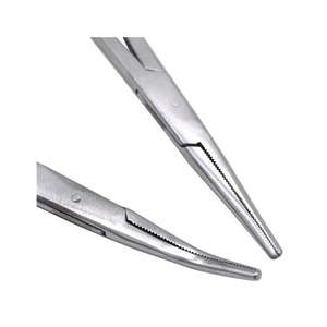 Pince à aiguilles chirurgicales manuelle en acier inoxydable de 14 cm, instrument médical, porte-aiguilles Hegar, certifiée CE par SurgiRight - Product Image 2