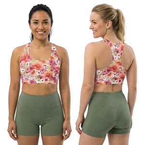 Whole Sale High Quality Sports <b>Bra</b> Seamless Yoga Gym Fitness Racerback Padded Workout Activewear Breathable Stretch Sports <b>Bra</b> - Product Image 3