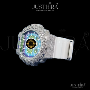Wholesale Supply Stylish Moissanite Diamond Watch for Women Luxury Fashion <b>Wristwatch</b> with Sparkling Available At Best Price - Product Image 3