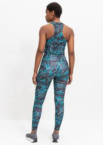 Fitness Custom 2 piezas Leggings de ejercicio Fitness Wear Yoga Sets Trajes deportivos Top deportivo y mallas de entrenamiento de cintura alta Yoga - Product Image 2