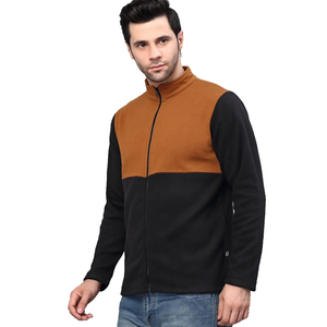 2025 New Design Mens Breathable Polar Fleece <b>Jacket</b> 100% Polyester Quick Dry High Quality Custom Winter Outdoor Stand Collar - Product Image 3
