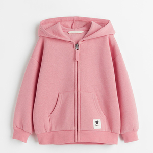 Sudadera con capucha de forro polar grueso para niños de invierno / Ropa de manga larga para niños de 3 a 8 años, sudadera con capucha con letras para niño, sudadera informal holgada con capucha para bebé niña - Product Image 1